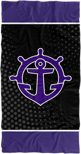 Miniatura 228 de LOGOVISION Manta Abilene Christian University, 30x60 Logo Dots CottonFront/PolyBackBeachTowel