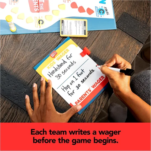 Miniatura 4 de Spin Master Games, Juego Clásico de Trivia Familiar Beat The Parents, Niños contra Padres para Edades de 6 años en adelante Supera la versión