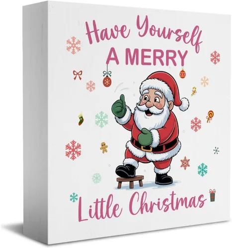 HEYBIG - Regalos de Navidad, ten una Feliz Navidad para mujeres, hermana, hija, para amigos, mejores colegas, regalos para el hogar, baño, oficina,