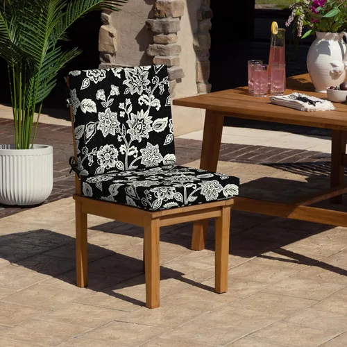 Miniatura 2 de Arden Foam - Cojín para silla de comedor al aire libre, 20 x 20 pulgadas, fabricado con espuma ProFoam, resistente a la lluvia, resistente a