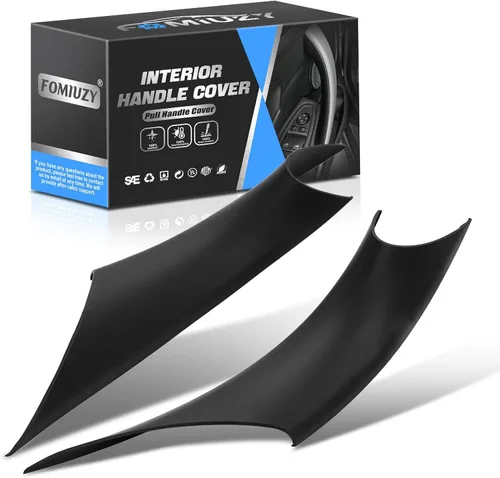 Miniatura 10 de Cubierta de agarre para manija de puerta interior trasera para BMW 320, 328, 330, 335, M3 F30/F31/F34/F80 Serie 3 2012-2018 y 418, 420, 428, 430