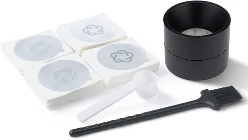 Miniatura 8 de Kit de sellos de papel de aluminio reutilizable Vertuo Capsule Kit para cápsulas VertuoLine para reutilizar cápsulas recargables Nespresso