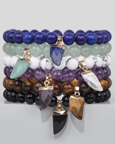 Miniatura 5 de Pulsera de dragón genial para hombre, protección de obsidiana, buena suerte, para hombre, borther/bofriend/esposo, cuentas de cristal real, joyería