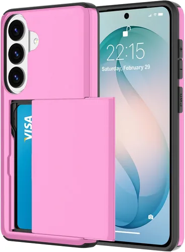 Miniatura 17 de Funda tipo cartera para Samsung Galaxy S22 Ultra con 4 ranuras para tarjetas de crédito a prueba de golpes, funda híbrida de protección reforzada