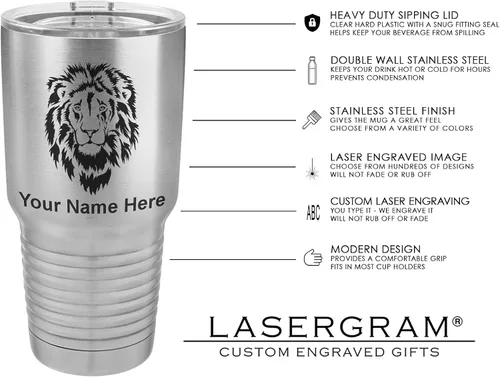 Miniatura 44 de LaserGram Taza aislada al vacío de 20 onzas, asistente médico MA, grabado personalizado incluido (rosa)
