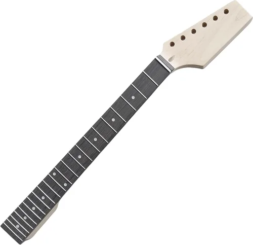 Miniatura 5 de DBL Kit de guitarra de bricolaje para principiantes y profesionales, diestros con diapasón de palisandro y cuerpo de caoba, construye tu propia