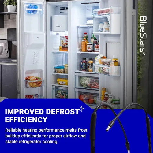 Miniatura 6 de BlueStars 218169802 Reemplazo del calentador de descongelación para refrigerador, compatible con refrigeradores Frigidaire & Kenmore, sustituye a