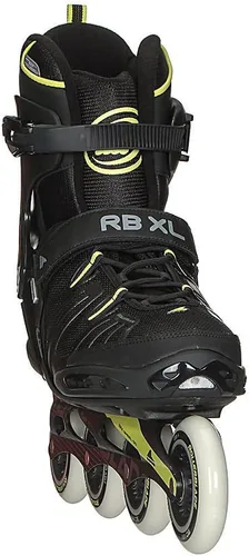 Miniatura 9 de Rollerblade RB XL - Patines en línea para hombre, color negro y lima, patines en línea de alto rendimiento