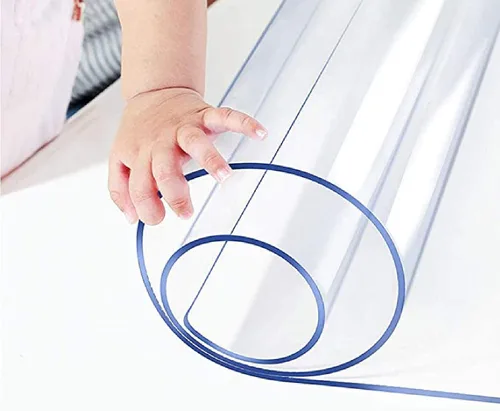 Miniatura 2 de ZHANGQINGXIU - Mantel transparente de plástico transparente para mesa, protector de PVC para uso como cocina, comedor, mesa, escritorio, cocina