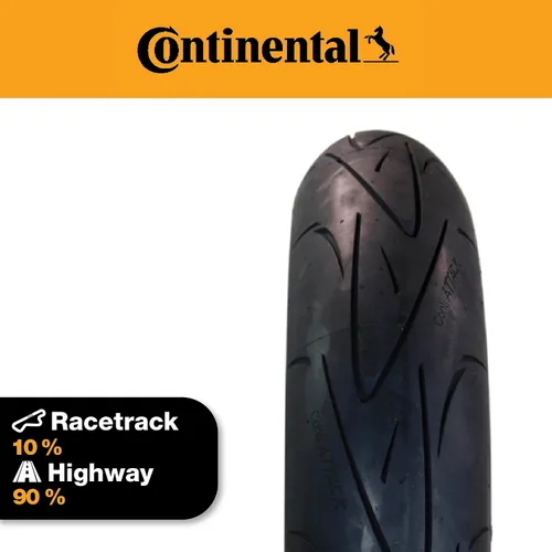 Miniatura 4 de Continental Neumático trasero Sport Attack (180/55ZR17)