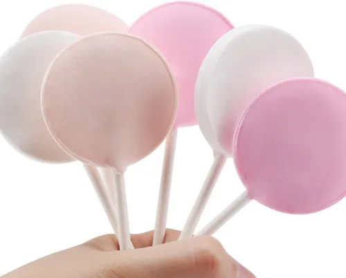 Miniatura 6 de Beasea Molde grande para piruletas, 6 cavidades de silicona, moldes de lechón, moldes de caramelo duro para chocolate, dulces, hielo, paletas