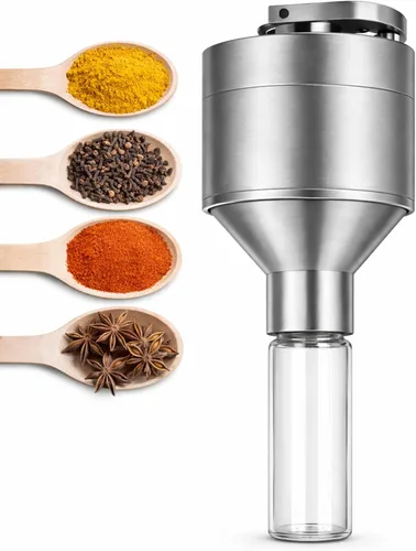Juego de molinillo de especias de cocina | Molienda superfina | Molinillo de mano de precisión para moliendas gruesas a finas consistentes - Kit de