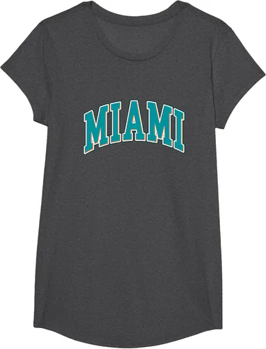 Miniatura 40 de Miami - Hometown Pride - Diseño retro - Camiseta clásica