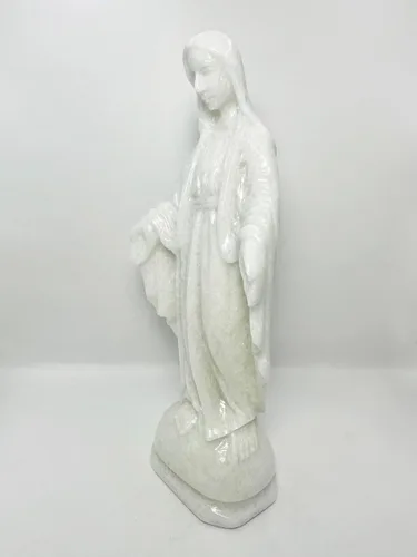Miniatura 5 de Escultura de Nuestra Señora de Gracia, adorno de césped religioso, figura de Virgen Sagrada, decoración duradera de jardín y decoración del hogar