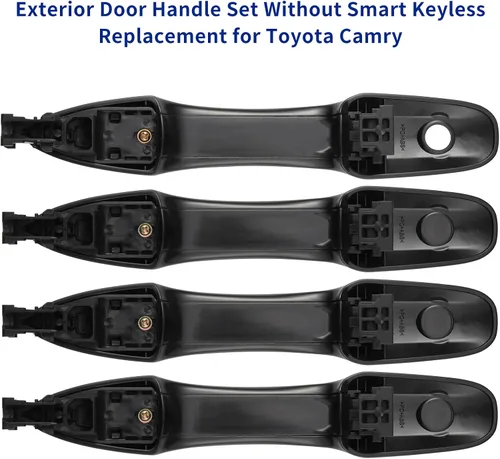 Miniatura 2 de 4 manijas de puerta exteriores compatibles con Toyota Camry 2018-2023, Toyota Corolla 2019-2023, Avalon 2020-2022, no para entrada sin llave