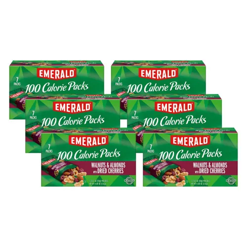 Miniatura 19 de Emerald Nueces secas de almendras tostadas, paquetes de 100 calorías, 7 unidades (paquete de 2)