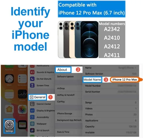 Miniatura 6 de Funda tipo cartera para iPhone 12 mini/12/12 Pro/12 Pro Max
