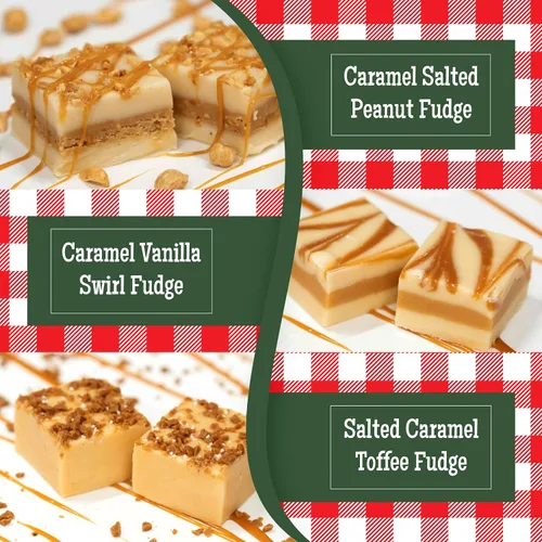 Miniatura 5 de Valley Fudge, caja de regalo para amantes del caramelo, dulce de azúcar artesanal fresco, mantequilla real, caramelo gourmet a granel, envuelto