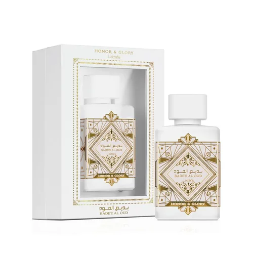 Miniatura 2 de Lattafa Bade'e Al Oud Honor & Glory - Fragancia duradera de Eau de Parfum con notas frutales, vainilla, picante suave y madera para unisex, 3.40