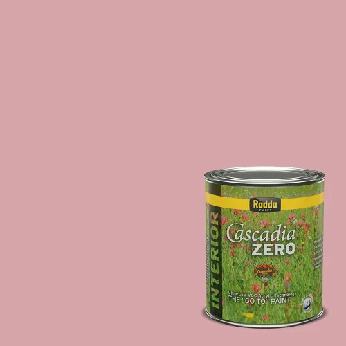 Miniatura 160 de Rodda Paint CASCADIA ZERO - Pintura satinada e imprimación para interiores en uno, 1 galón, Lady Flower Flor de señora