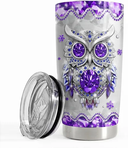 Miniatura 16 de SANDJEST Vaso irlandés de acero inoxidable con tapa de cruz celta de 20 onzas, regalos para mujeres, cumpleaños, Navidad Irish
