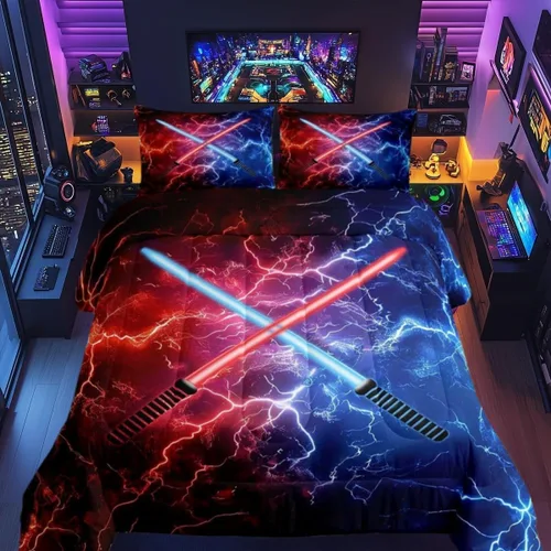 Miniatura 43 de Castle Fairy Juego de edredón de Taekwondo, juego de ropa de cama de estilo japonés para niños, niñas, mujeres, adultos, edredón de kungfu Kungfu 03