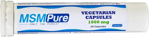 Miniatura 9 de KALA HEALTH MSMPure MSM Cápsulas vegetarianas – 1,000 mg de MSM fabricado en Estados Unidos por cápsula para la salud de las articulaciones
