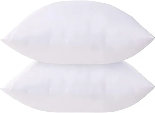 Miniatura 5 de Eforcase Inserto de almohadas de 18 x 18 pulgadas, insertos de almohada para sofá, silla, inserto cuadrado para fundas de almohada para fundas