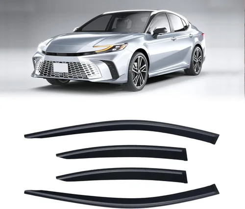 Miniatura 153 de Visera de ventana para Honda Civic 2022-2025, protectores de lluvia de canal exterior, escudos, deflector de ventilación, sombra, viento, humo