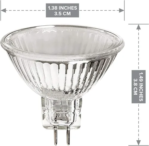 Miniatura 4 de 12Vmonster MR11 Foco halógeno de luz puntual reflector descendente 5W 12V 2 clavijas de estufa CRI alto blanco cálido 5 vatios GU4 regulable