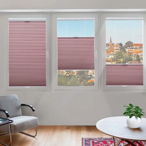 Miniatura 51 de Tonature Persianas Celulares de Tamaño Personalizado para Ventanas Cortinas Blackout sin Cordón Persianas Enrollables Protección UV Aislamiento