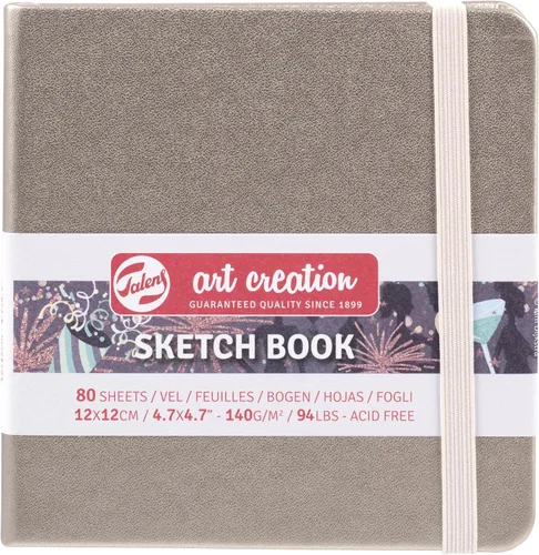 Miniatura 5 de Talens Art Creation T9314-132M 452175 Cuaderno de bocetos Talens Art Creation, cuaderno de dibujo, 13 x 21 cm (5.1 x 8.3 pulgadas), Violeta Pastel