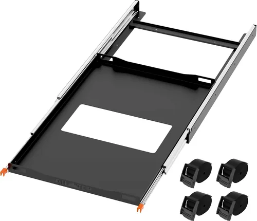 Deslizador de Refrigerador ALL-TOP (Interior 29.3 x 18.7 pulg) Deslizador Universal para Vehículo, Congelador y Refrigerador con 4 Correas de