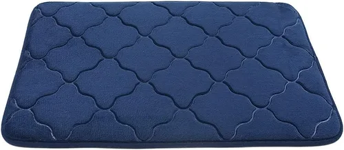 Miniatura 2 de Alfombra antideslizante de Baño con Relieve De Adoquines, Alfombra Antideslizante De Vellón Coral Para Bañera, Suelo De Ducha, Felpudo, Almohadilla