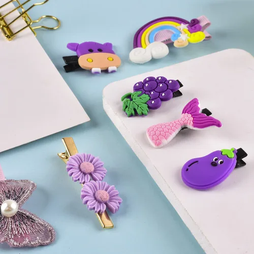 Miniatura 8 de 42 pinzas para el pelo de bebé, pasadores para niñas, accesorios para el cabello para niñas pequeñas, pinzas para el cabello para niños, pinzas