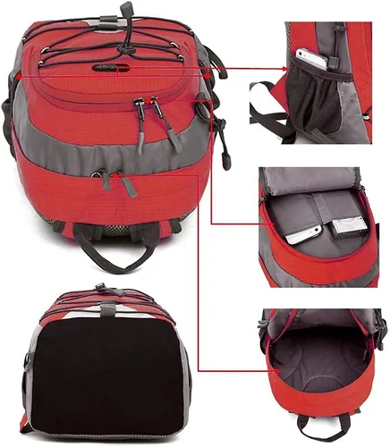 Miniatura 7 de Mochila pequeña de senderismo de 10L para niños de 3 a 6 años, para niñas y niños menores de 4 pies, mini mochila impermeable para deportes al aire