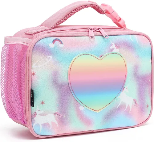 Miniatura 15 de FlowFly Lonchera para niños, bolsa suave aislada, mini hielera para el regreso a clases, kit de bolsa térmica para comidas, para niñas, niños, fútbol