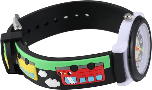 Miniatura 2 de Relojes de pulsera de silicona con dibujos animados 3D para niños y niñas de 3 a 10 años