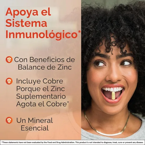Miniatura 4 de Balance de zinc Jarrow Formulas, refuerza el sistema inmunológico y proporciona protección antioxidante, 100 cápsulas