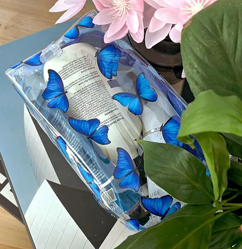 Miniatura 3 de Pequeña bolsa de cosméticos, bolsa de maquillaje transparente para la escuela, bonita bolsa de viaje para mujer, estuche organizador de maquillaje