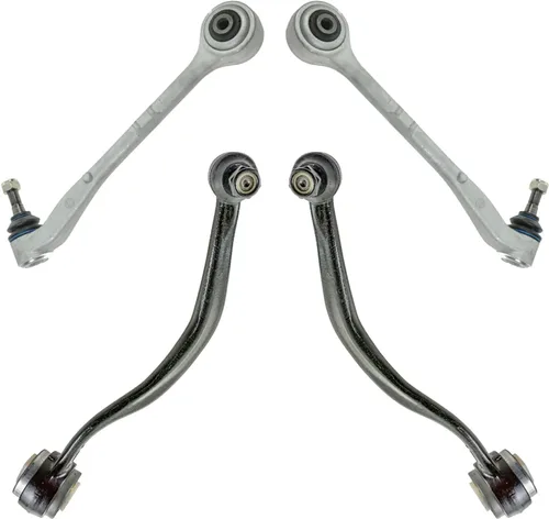 Miniatura 81 de TRQ Brazo de control delantero superior e inferior con rótula juego de 4 piezas compatible con Land Rover Range Rover 2003-2012