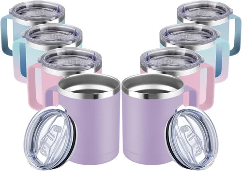 Miniatura 55 de MEWAY - Taza de café con asa, vaso térmico