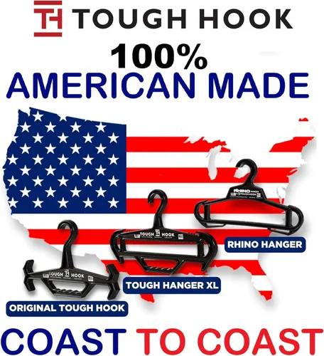 Miniatura 3 de Tough Hook – Gancho resistente capacidad de carga de 150 libras / 68 Kg. Azul
