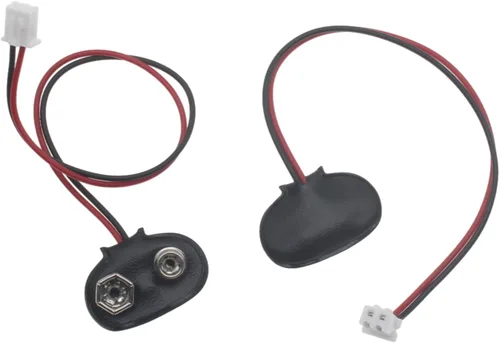 Miniatura 4 de 4 unids 9V Batería Snap a PH 2.0 Cable T Tipo 9V Clip de batería Conector con 5.9 in Cable de plomo