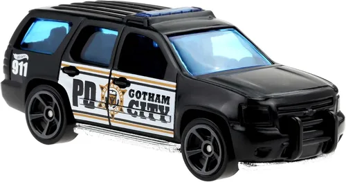 Miniatura 2 de Hot Wheels DC Comics Batman Gotham City PD '07 Chevy Tahoe 1/5