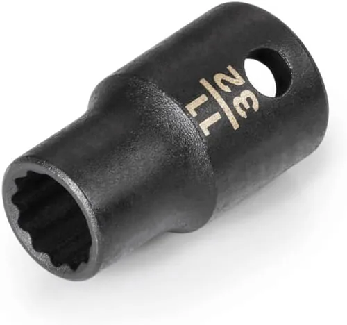 Miniatura 41 de TEKTON Accionamiento de 3/8 pulgadas x 1 pulgada Zócalo de impacto de 12 puntos poco profundo SID12225