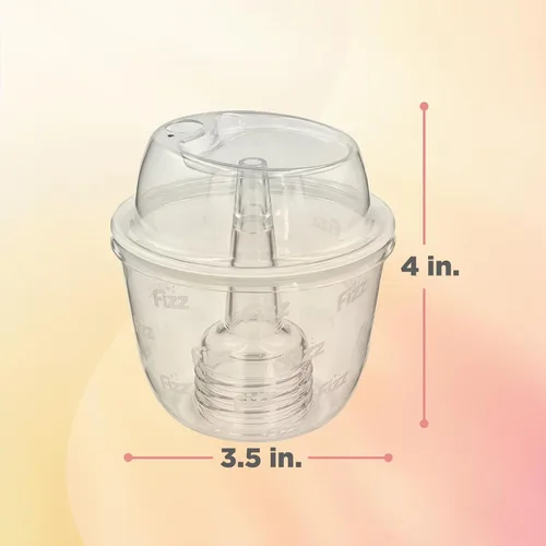 Miniatura 2 de Fizz Vaso flotante para helados para botellas de refrescos, taza de postre portátil a prueba de fugas para fiestas de verano y barbacoas, se adapta