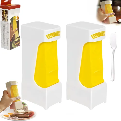 Miniatura 8 de Cortador de mantequilla portátil de un solo palo, dispensador de mantequilla y estuche de almacenamiento, rebanador de mantequilla sin esfuerzo