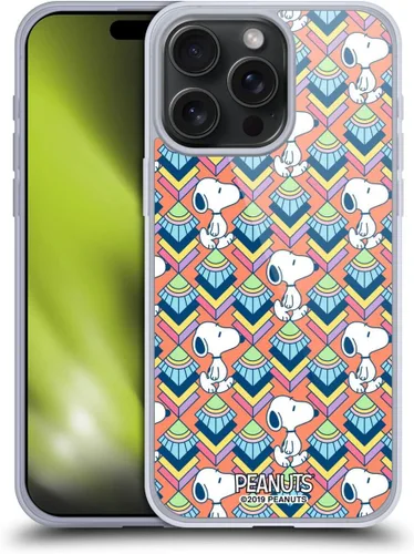 Miniatura 99 de Head Case Designs Snoopy Deco Dreams - Funda de gel suave con licencia oficial de Peanuts Blue Pattern compatible con Apple iPhone 7 Plus/iPhone 8