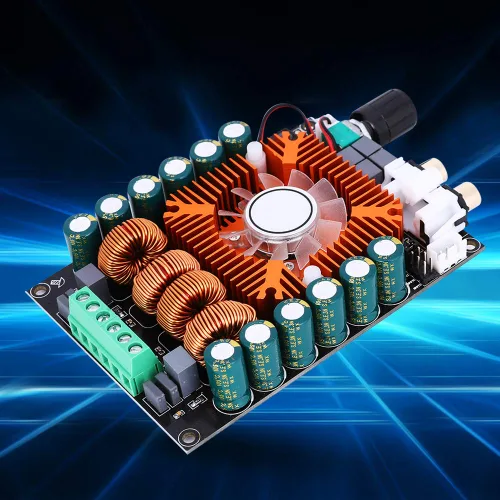 Miniatura 3 de Oumefar 160W+160W Digital Audio Power Amplificador Junta de dos canales estéreo inteligente amplificador de potencia HiFi para cine en casa